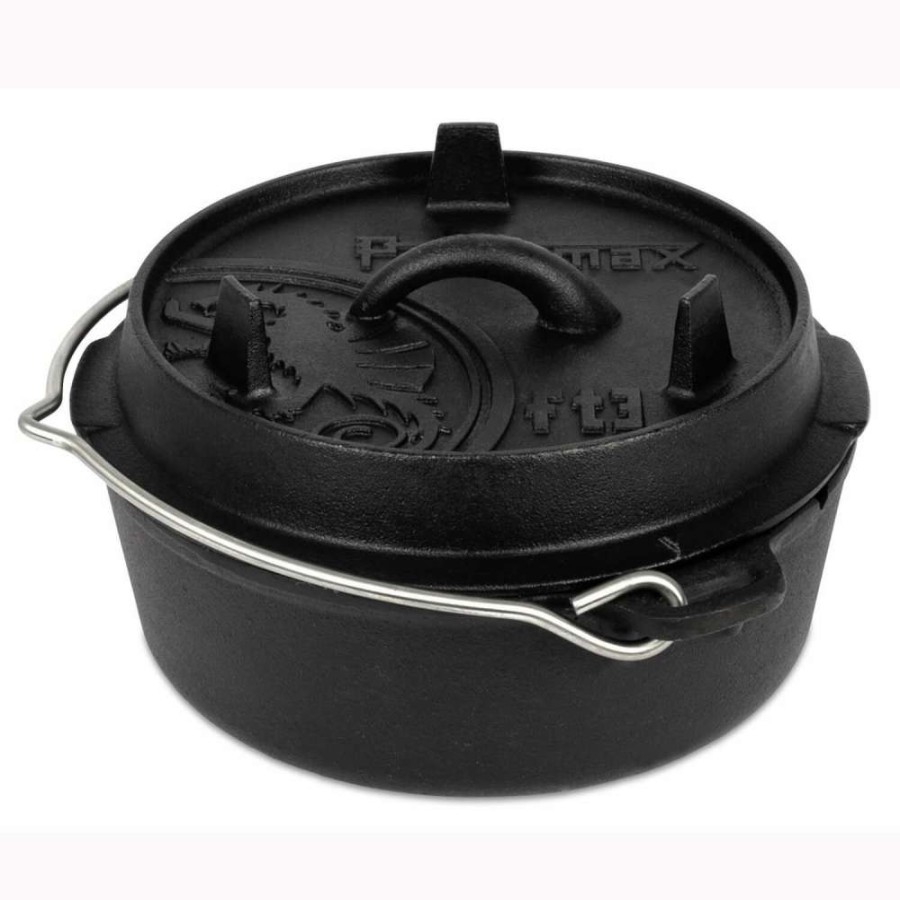 Camp & Garden * | Petromax Ft3 3-Quart Cast Iron Dutch Oven No Legs Excellent Quality