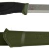 Camp & Garden * | Mora Companion 860 Stainless Steel Black And Military Green Promotion